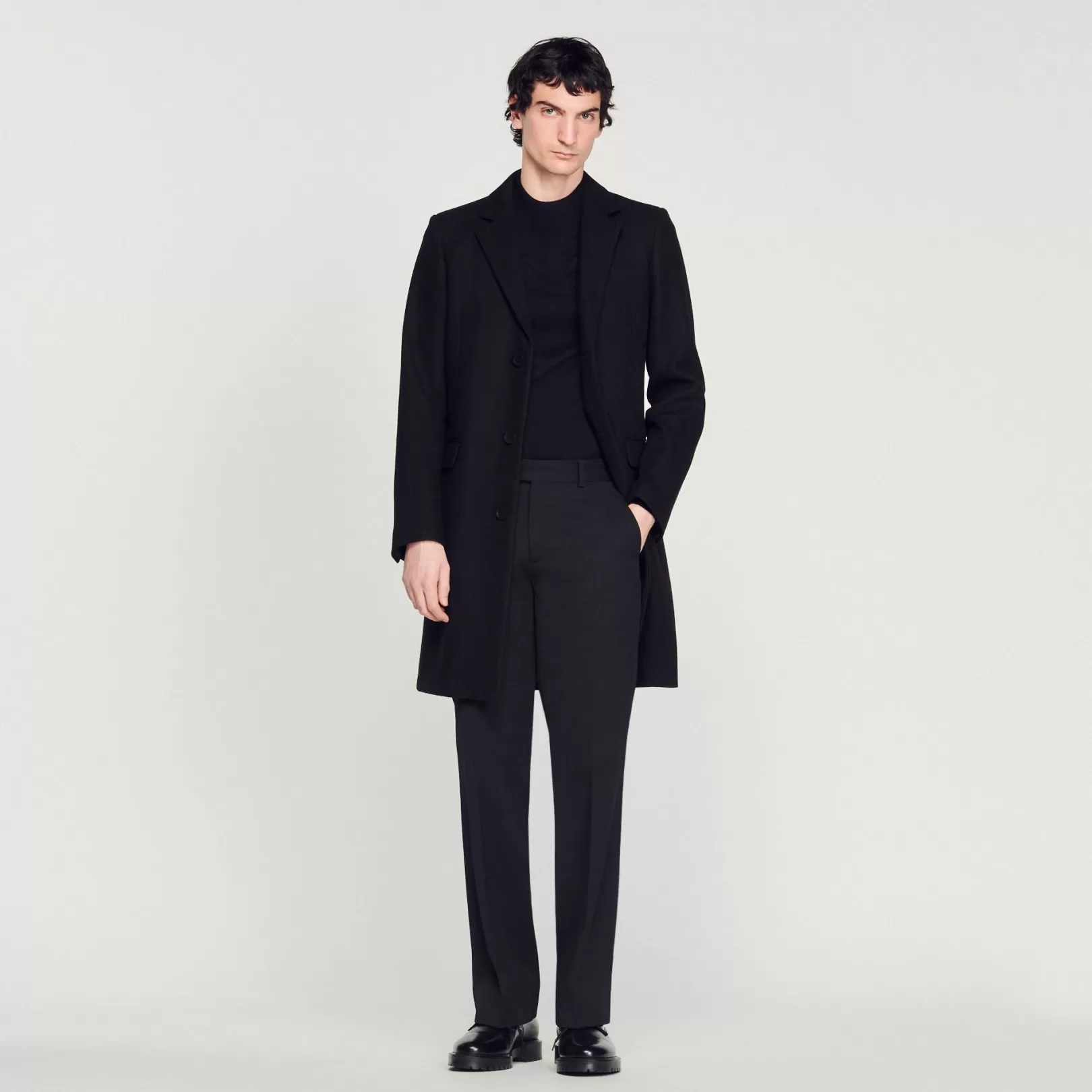 Coats*Sandro Coats Wool and cashmere coat