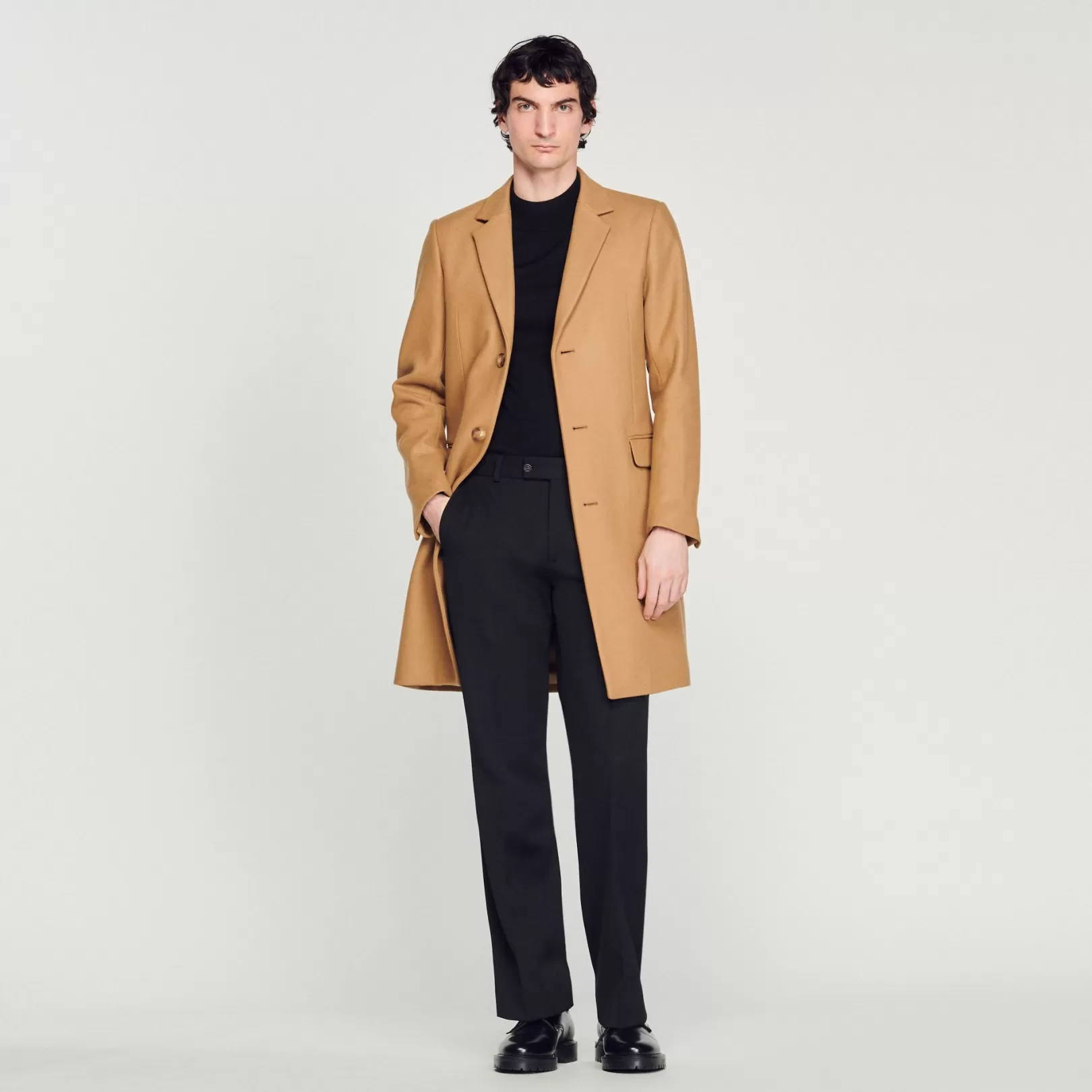 Coats*Sandro Coats Wool and cashmere coat