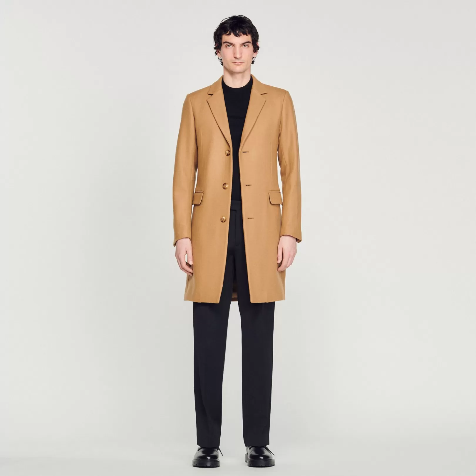 Coats*Sandro Coats Wool and cashmere coat