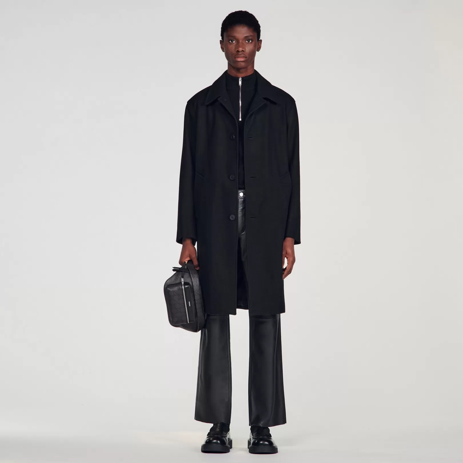 Coats*Sandro Coats Wool and cashmere coat » Shop Sandro Online